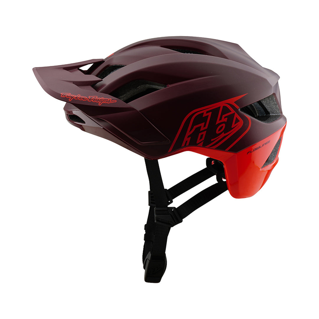 Casque VTT TROY LEE DESIGNS FLOWLINE SE MIPS Bordeaux/Rouge — vue produit