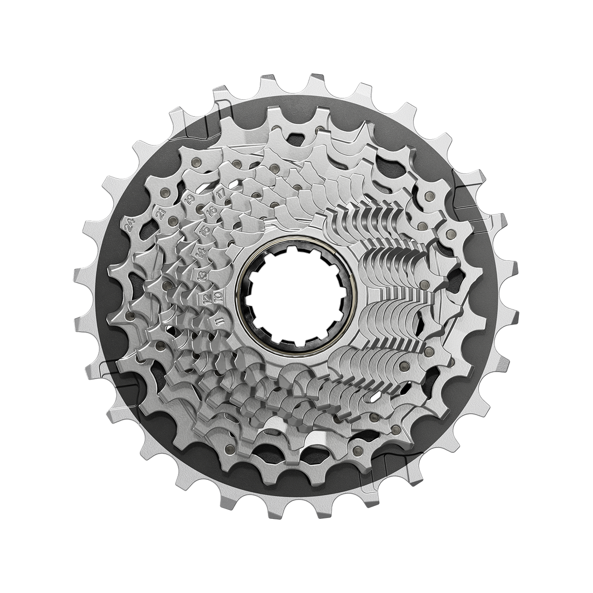 SRAM FORCE XG-1270 E1 12-speed cassette – officieel vooraanzicht