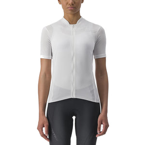 CASTELLI ANIMA 4 fietsshirt voor dames met korte mouwen, wit