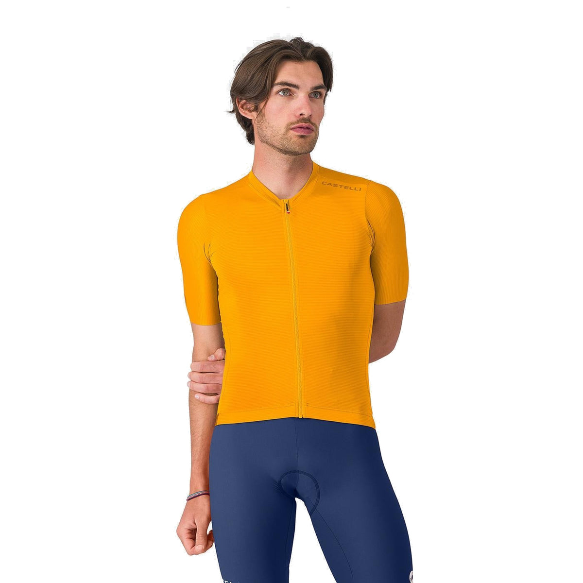 CASTELLI ESPRESSO 2 fietsshirt met korte mouwen, oranje