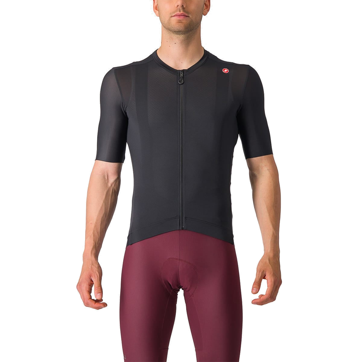 CASTELLI ESPRESSO fietsshirt korte mouwen zwart