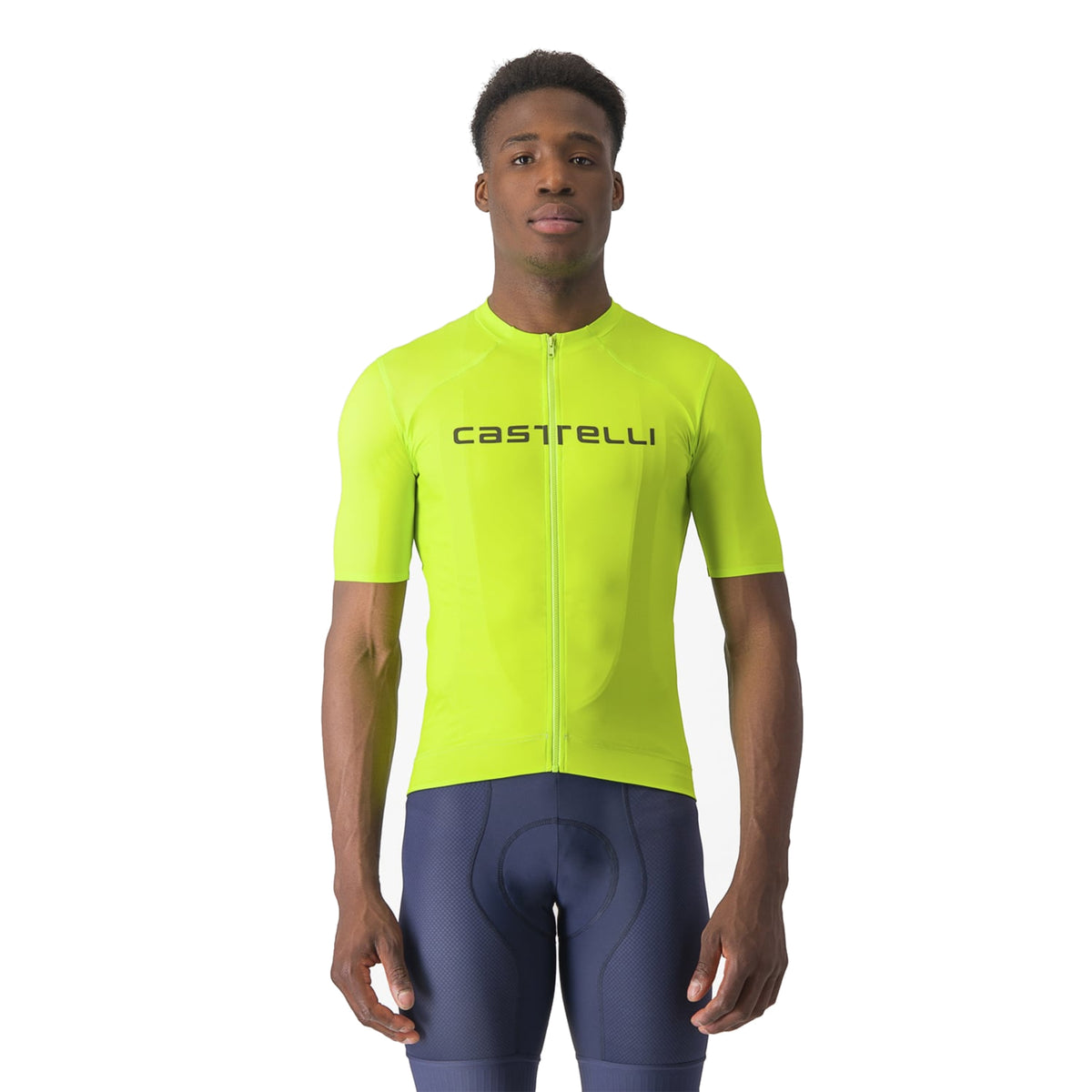 CASTELLI PROLOGO LITE fietsshirt met korte mouwen, geel