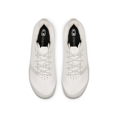 Chaussures VTT XC/GRAVEL CRANKBROTHERS CANDY LACE Blanc/Gris — vue de dessus