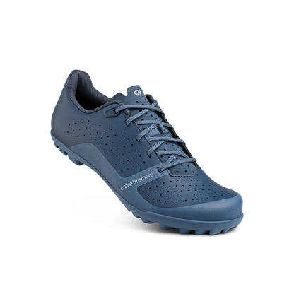 MTB-/gravelschoenen CRANKBROTHERS CANDY LACE blauw — driekwartaanzicht