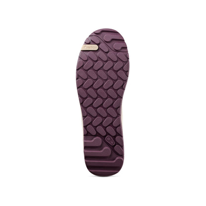 MTB-schoenen CRANKBROTHERS STAMP TRAIL LACE wit/paars — zool