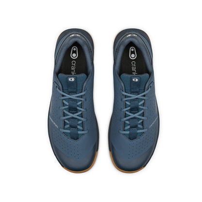 Crankbrothers Stamp Trail Lace MTB-schoenen blauw/gum — bovenaanzicht