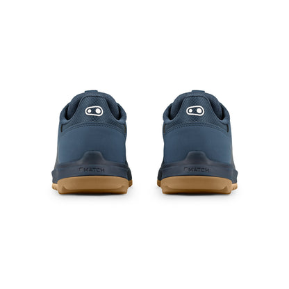 Crankbrothers Stamp Trail Lace MTB-schoenen blauw/gum — achteraanzicht