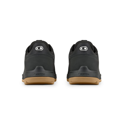 MTB-schoenen CRANKBROTHERS STAMP TRAIL LACE zwart/gum — achteraanzicht