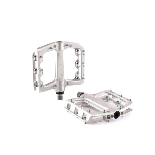 CHROMAG PRESSURE zilveren platte pedalen