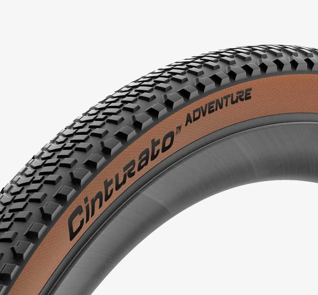 Pneu PIRELLI CINTURATO ADVENTURE CLASSIC Folding Tyre 700x45C Tubeless Ready Noir