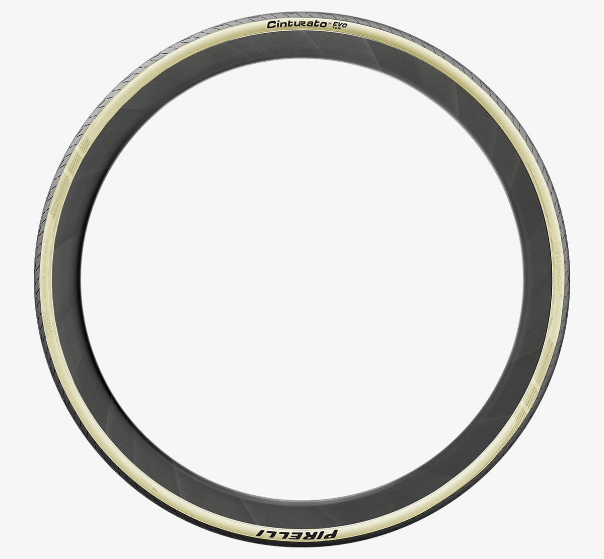 PIRELLI CINTURATO EVO TLR Tubeless Ready-band met retro zijwand