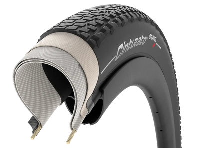 Pneu PIRELLI CINTURATO GRAVEL H 700x50c Tubeless Ready Classci Beige