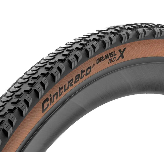 PIRELLI CINTURATO RCX 700x40c Tubeless Ready Zacht Bruin band