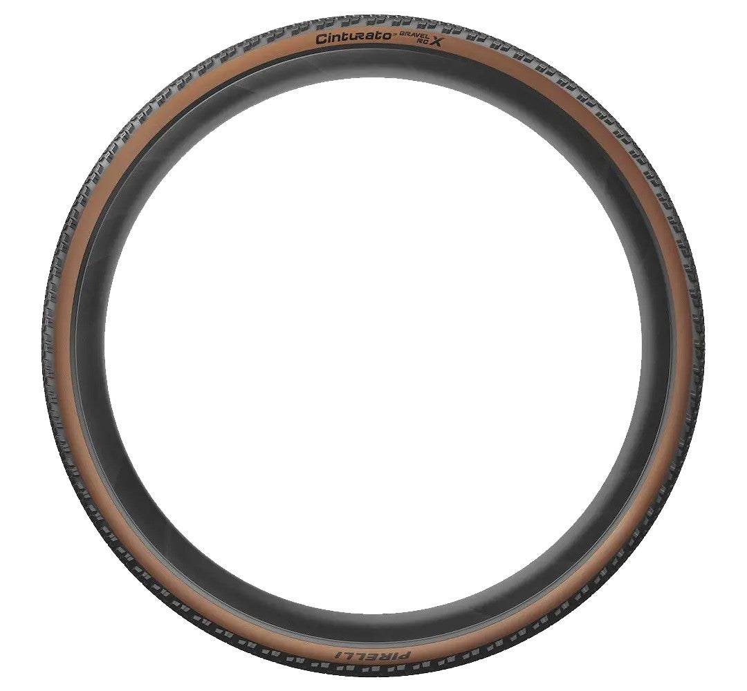 Pneu PIRELLI CINTURATO RCX 700x35c Tubeless Ready Souple Marron