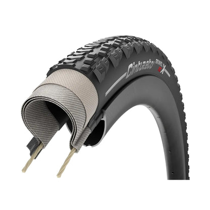 Band PIRELLI CINTURATO RCX 700x40c Tubeless Ready Classic Beige