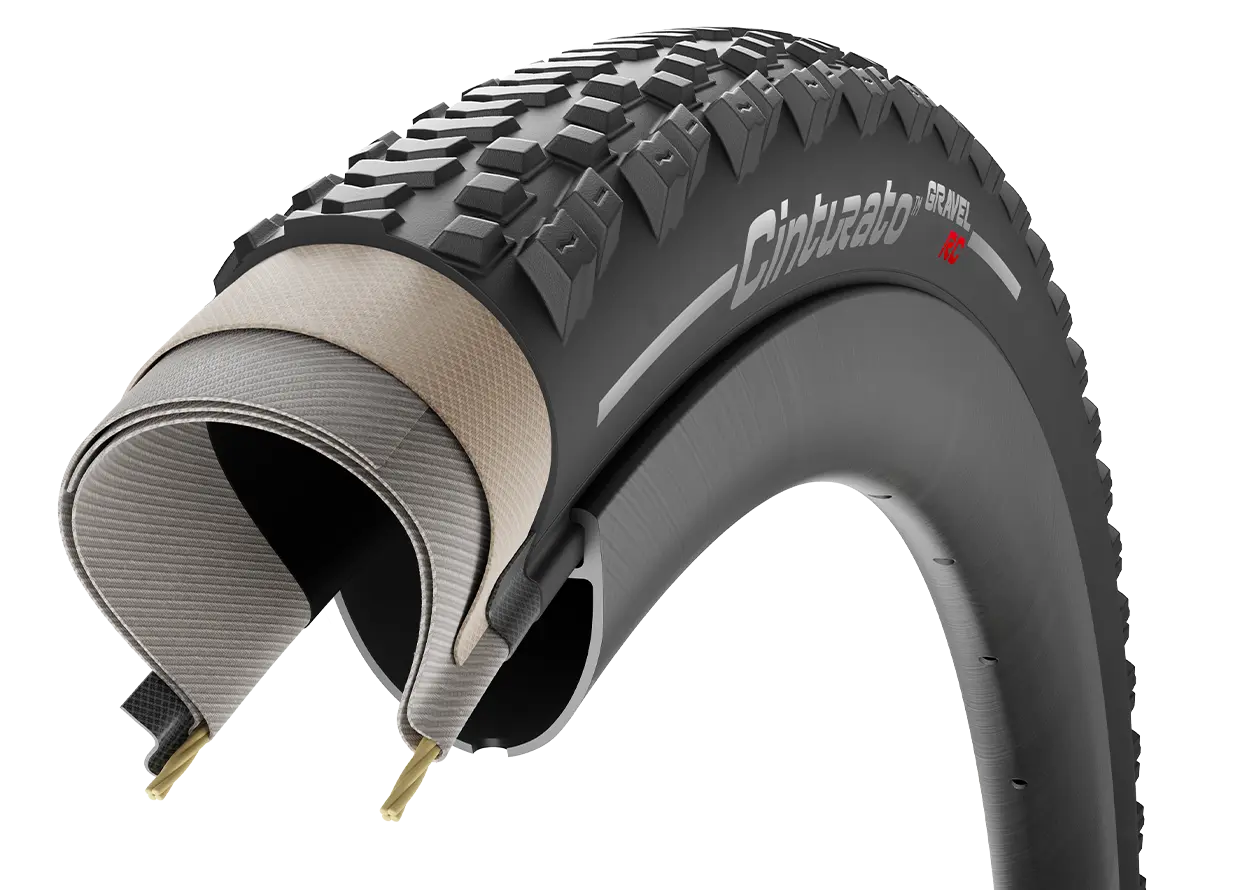 Pneu PIRELLI CINTURATO GRAVEL RC 700x35c Tubeless Ready Noir