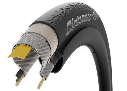 PIRELLI CINTURATO ROAD TLR Tubeless Ready buitenband zwart