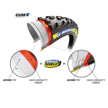 MICHELIN WILD XC Racing Line 29x2.35 Tubeless Ready Soepel Band