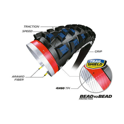 Band MICHELIN WILD AM Performance Line 27.5x2.80 Tubeless Ready Soepel