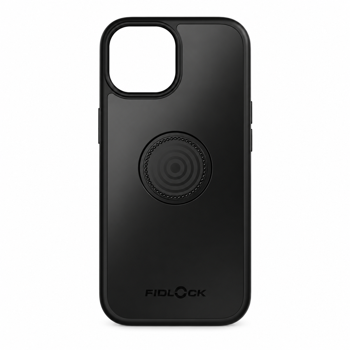 FIDLOCK VACUUM-hoesje voor iPhone 15 — product op witte achtergrond