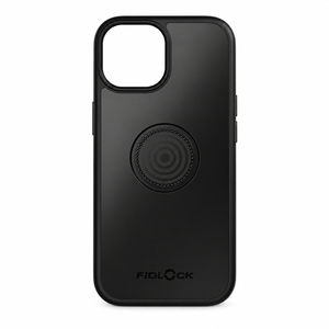 FIDLOCK VACUUM-hoesje voor iPhone 15 — product op witte achtergrond