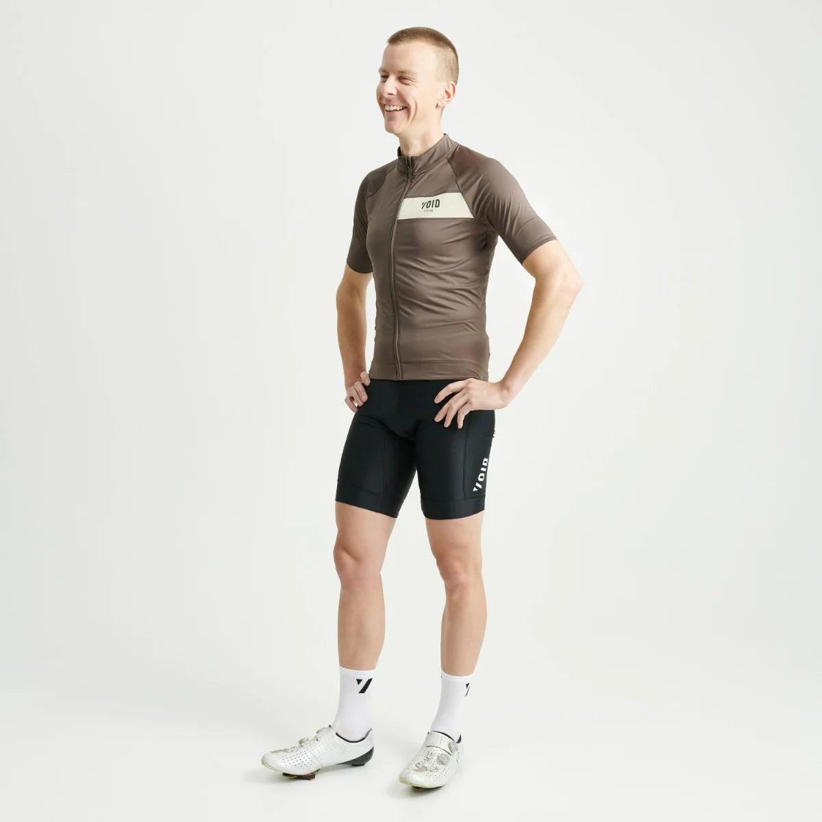 VOID CORE Korte Mouw Jersey Khaki