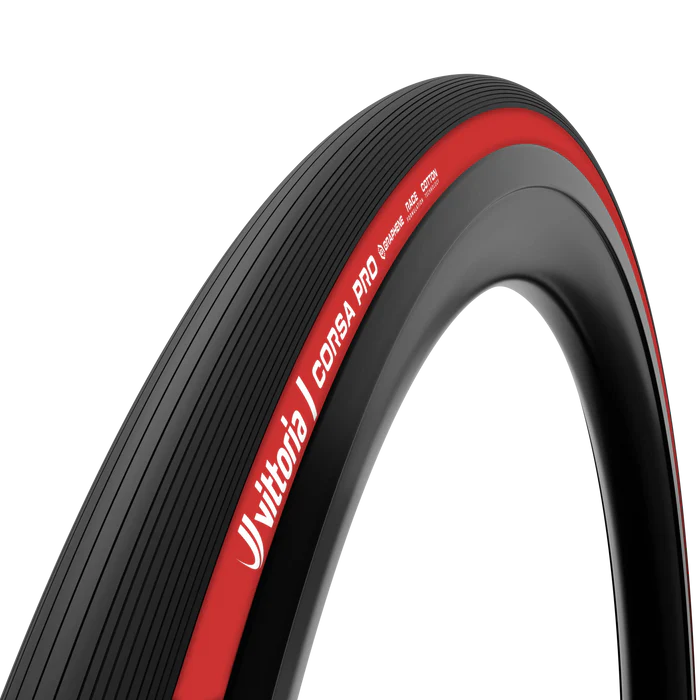 VITTORIA CORSA PRO 700c Tubeless voorbereid band Rood