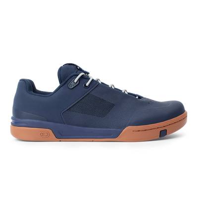 MTB-schoenen CRANKBROTHERS STAMP LACE FLAT blauw/zilver — buitenzijde