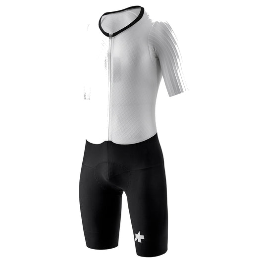 Fietspak ASSOS EQUIPE RS RAPIDFIRE S11 wit/zwart — witte achtergrond, 2000 x 2000