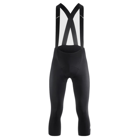ASSOS MILLE GT SPRING FALL S11 driekwartfietsbroek met bretels, zwart — witte achtergrond, 2000 x 2000
