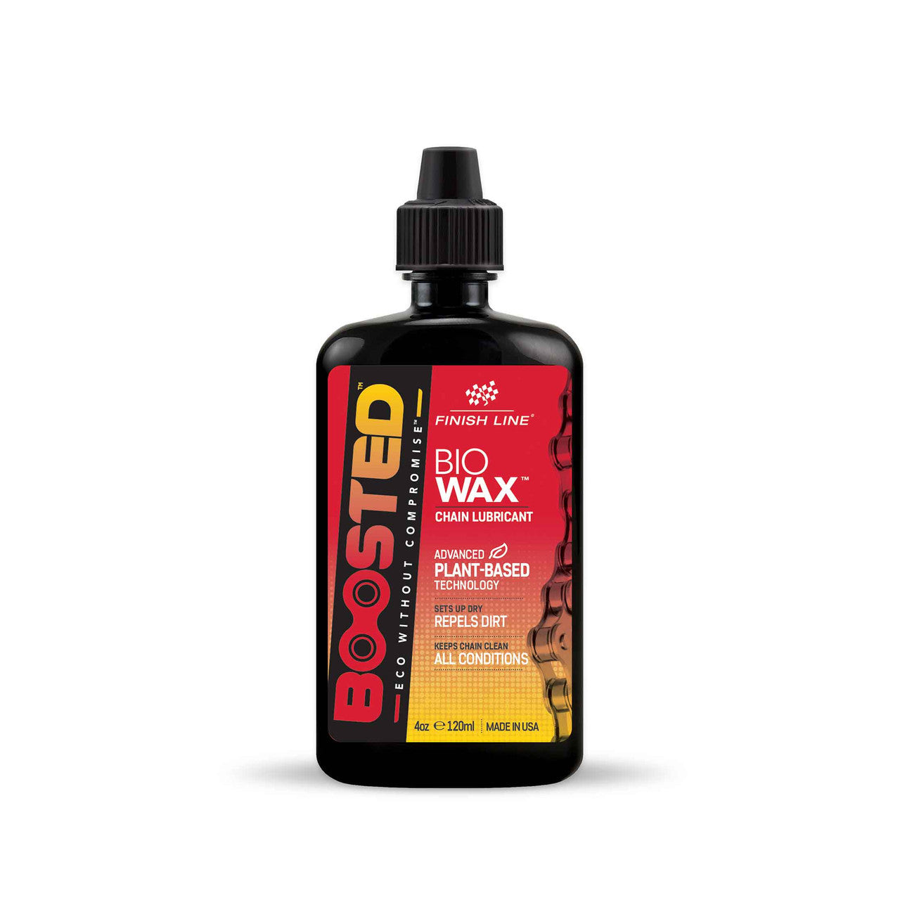 Kettingsmeermiddel FINISH LINE BOOSTED™ BIO WAX (120 ml)