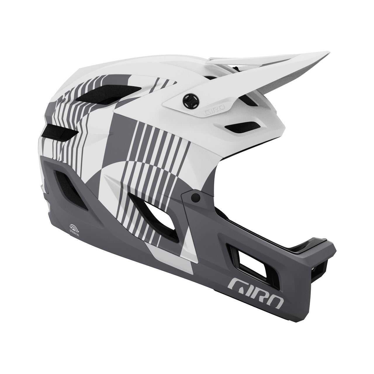 GIRO COALITION MIPS SPHERICAL MTB Helm Grijs/Wit