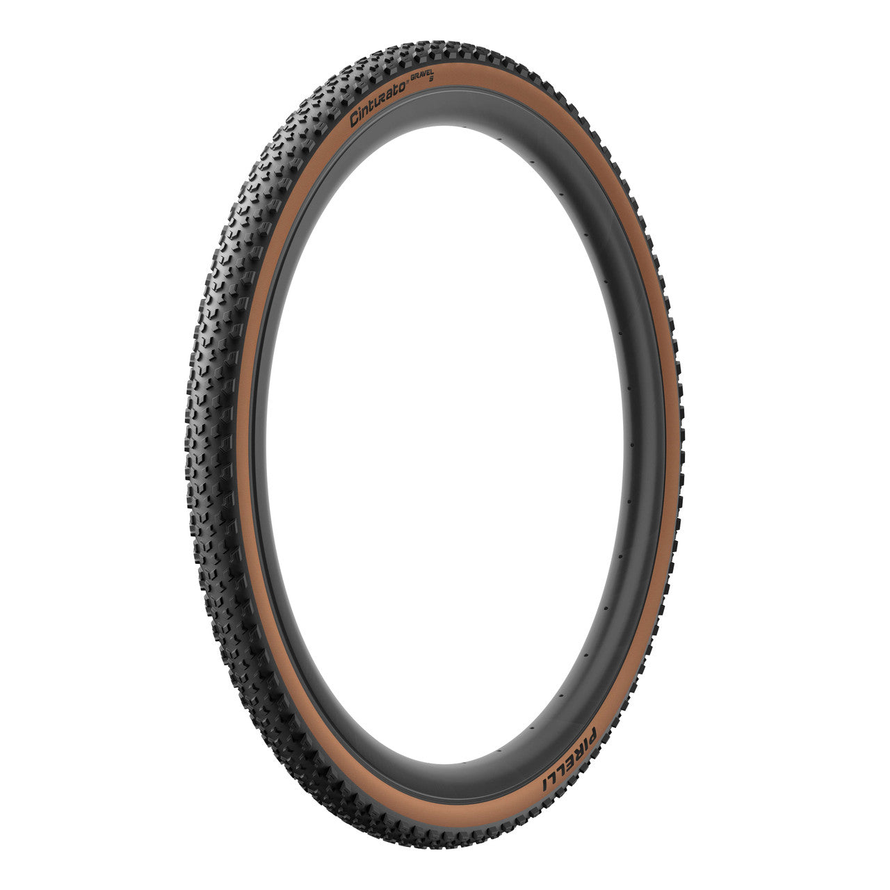 Pneu PIRELLI CINTURATO GRAVEL S 650x50b TubeType Souple Marron