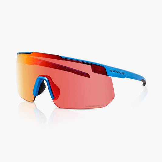 Lunettes SHIMANO S-PHYRE CE-SPHR2 Bleu Métaliisé Verre Ridescape Road