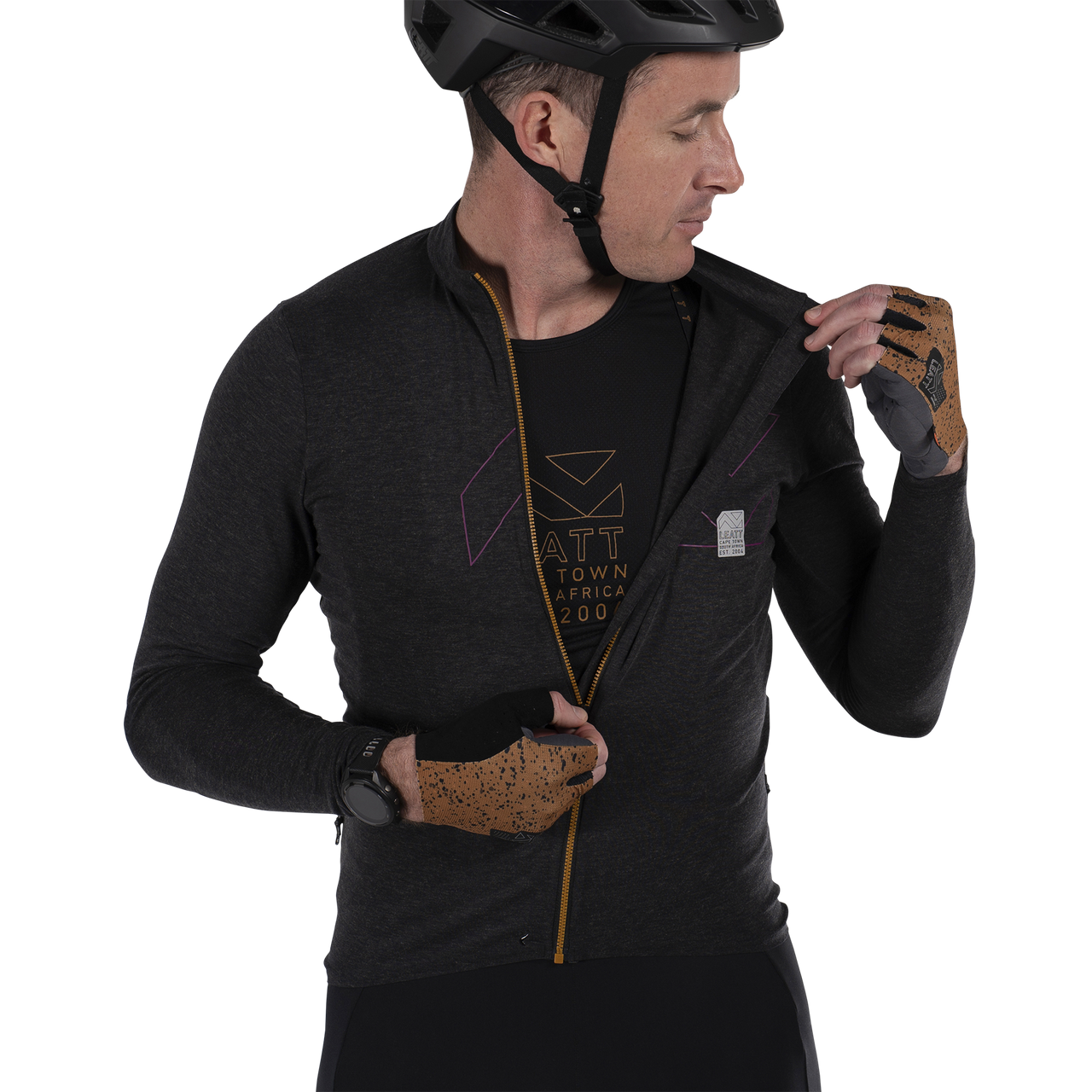Maillot LEATT MTB ENDURANCE 4.0 Manches Longues Noir