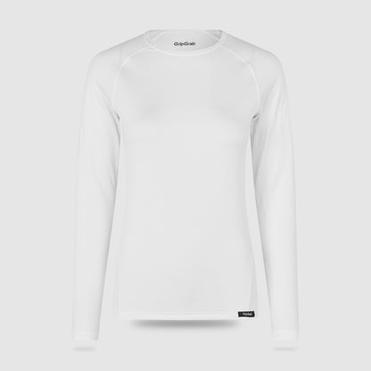 Sous-Vêtement Manches Longues Femme GRIPGRAB RIDE THERMAL Blanc