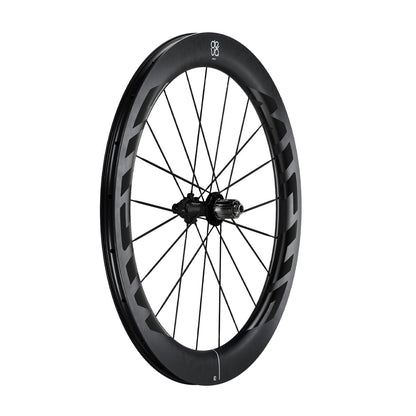 Paar Wielen MICHE DEVA RD 62 Tubeless Ready (Center Lock) Zwart