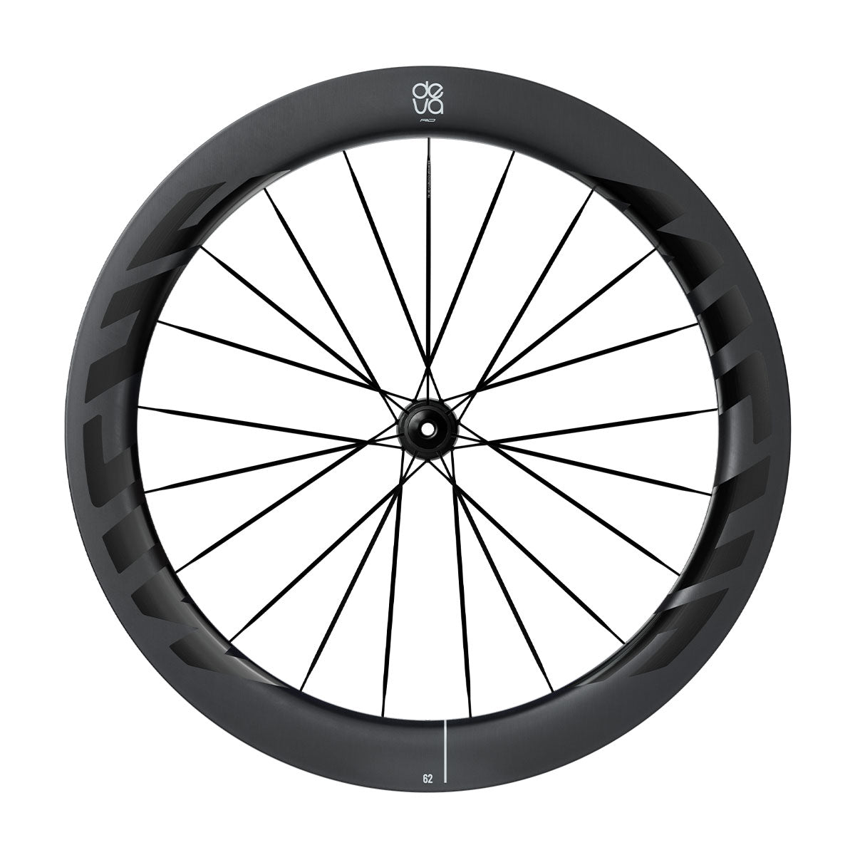 MICHE DEVA RD 62 wielset tubeless ready (Center Lock) zwart