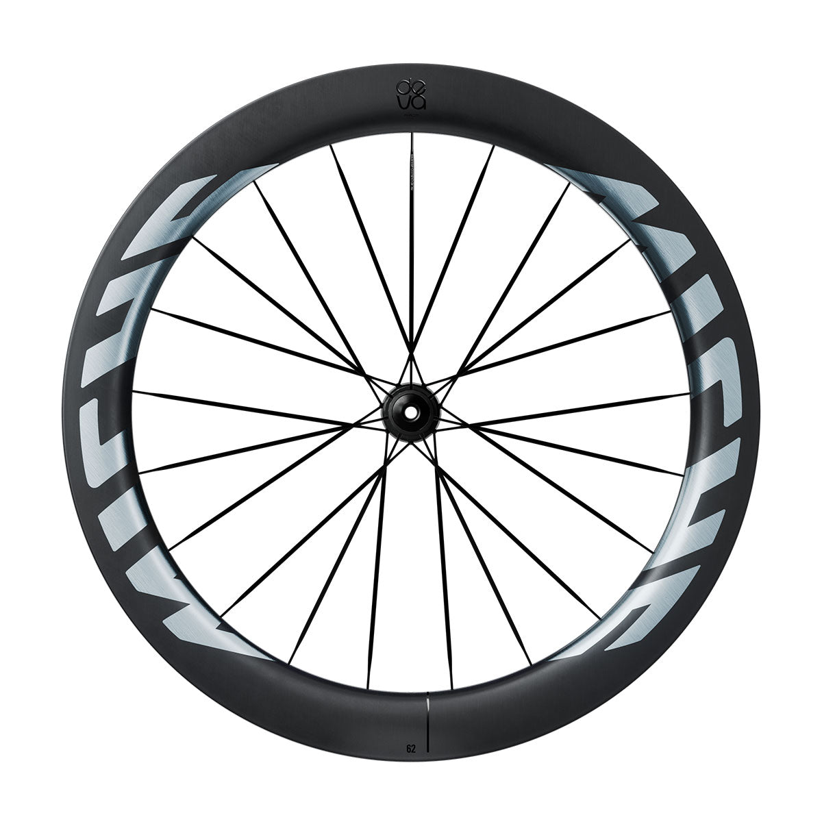 MICHE DEVA RD 62 wielset tubeless ready (Center Lock) zilver