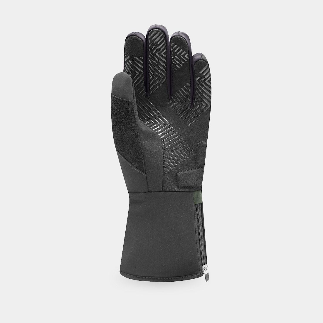 Gants RACER EGLOVE 4 CHAUFFANT Noir/Vert