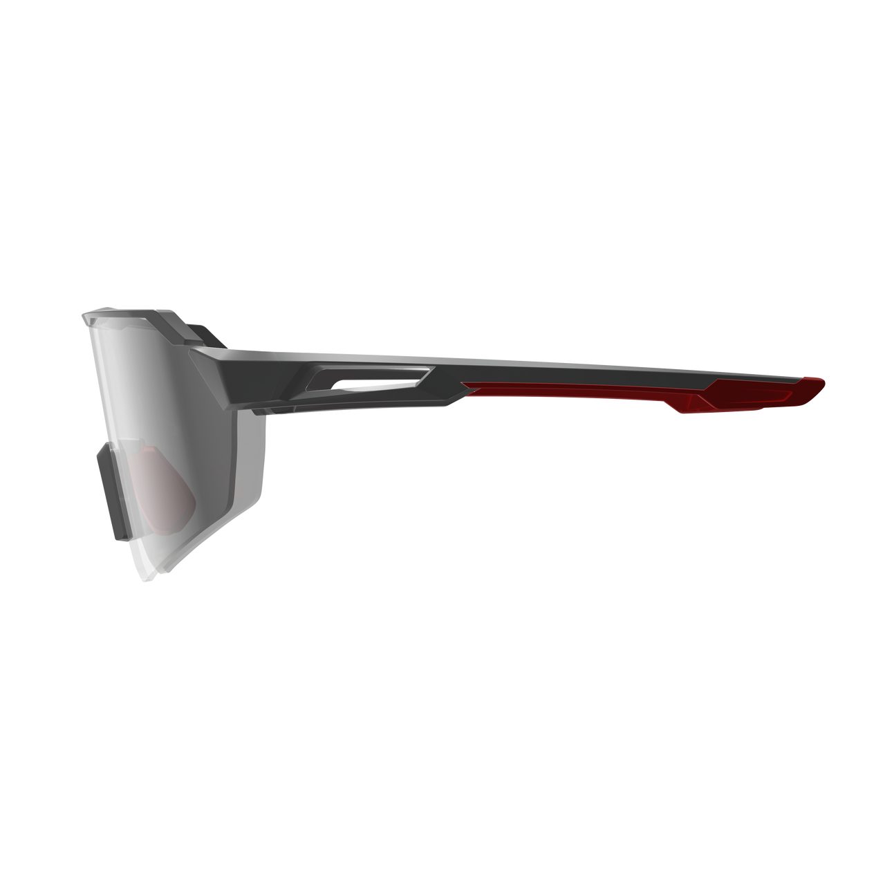 LEATT RIDEVIZ Lite Satin Grey IRIZ Silver 17VLT Bril