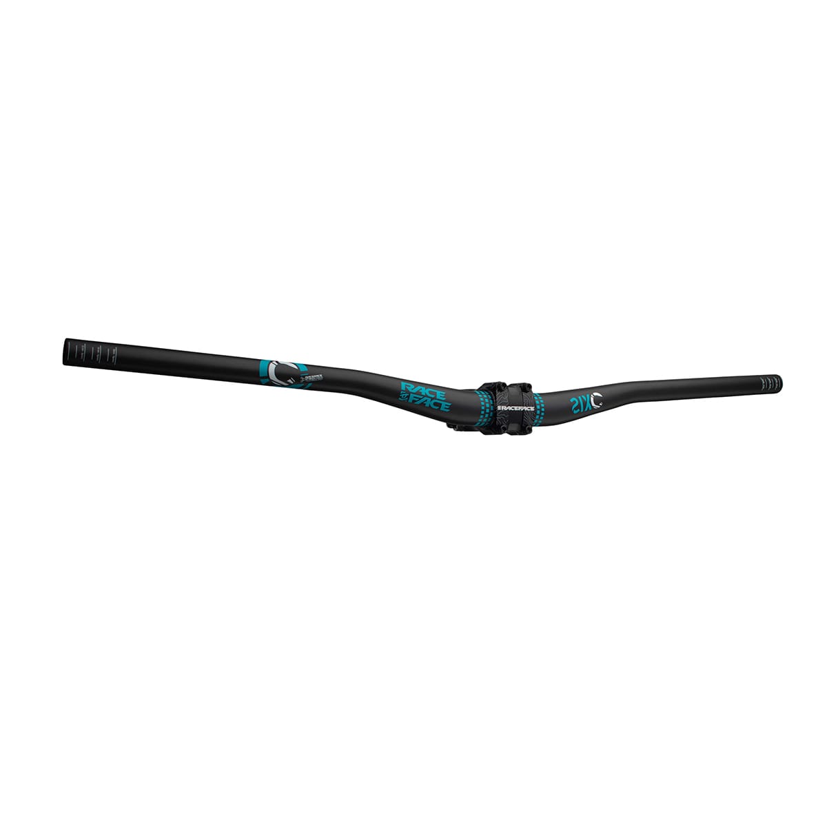 RACE FACE SIXC Carbon Rise 19mm 785mm Stuur Turquoise