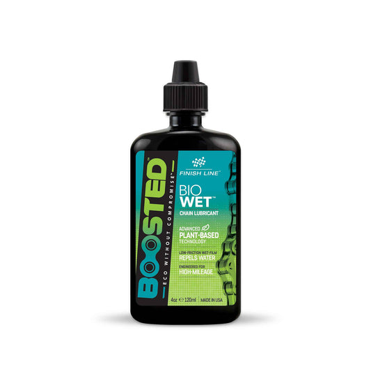 Kettingsmeermiddel FINISH LINE BOOSTED™ BIO WET (120 ml)