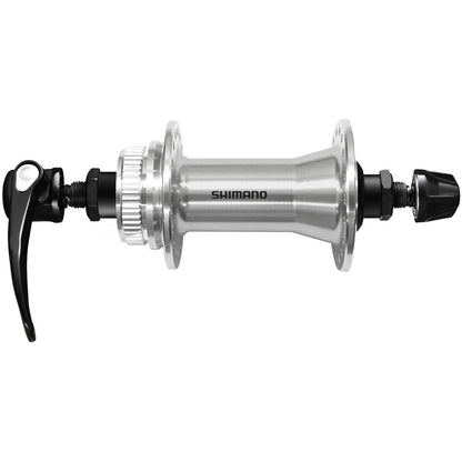 SHIMANO CUES HB-QC400-voornaaf - Polished Silver-editie