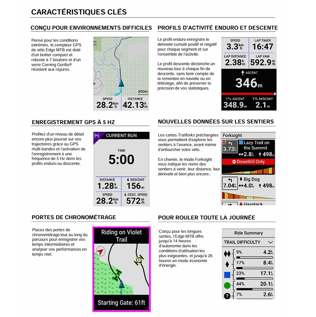 GARMIN EDGE MTB GPS
