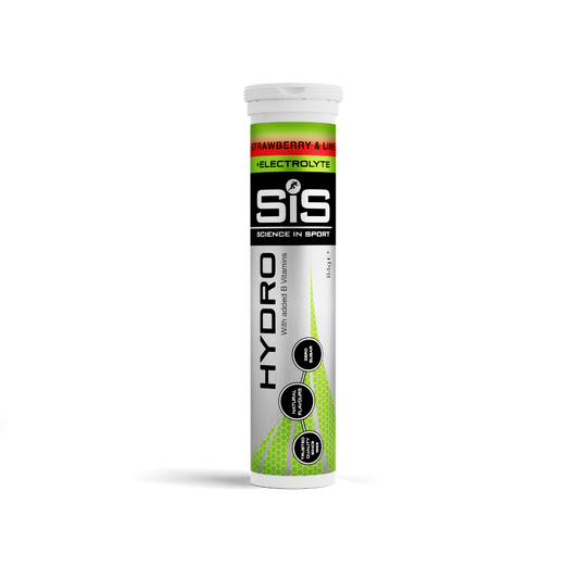 Energiedrank SIS Tabletten GO HYDRO (Tube met 20 tabletten) Aardbei Citroen