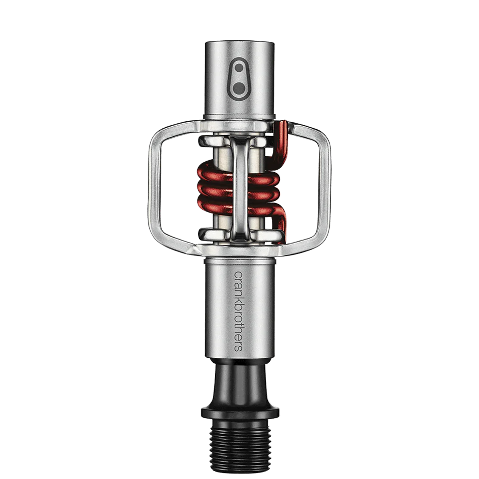 Pédales CRANKBROTHERS EGG BEATER 1 Argent/Rouge