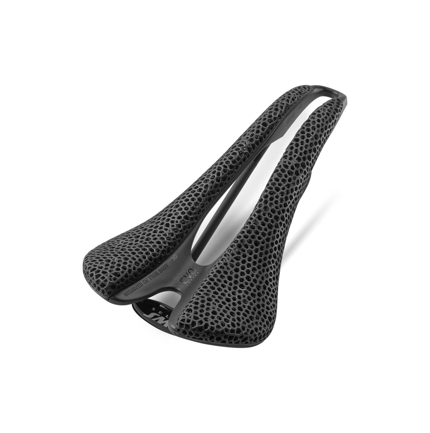 Selle SMP EVO 3D Rails Inox Noir