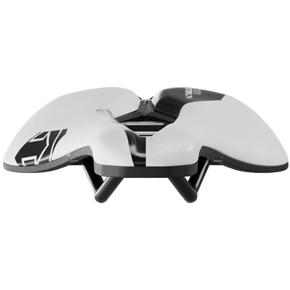 STEALTH PERFORMANCE 142mm PRO-zadel Wit Roestvrijstalen Rails