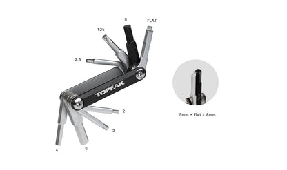 Multi-Tool Co2 TOPEAK TUBIMASTER RXT Pro